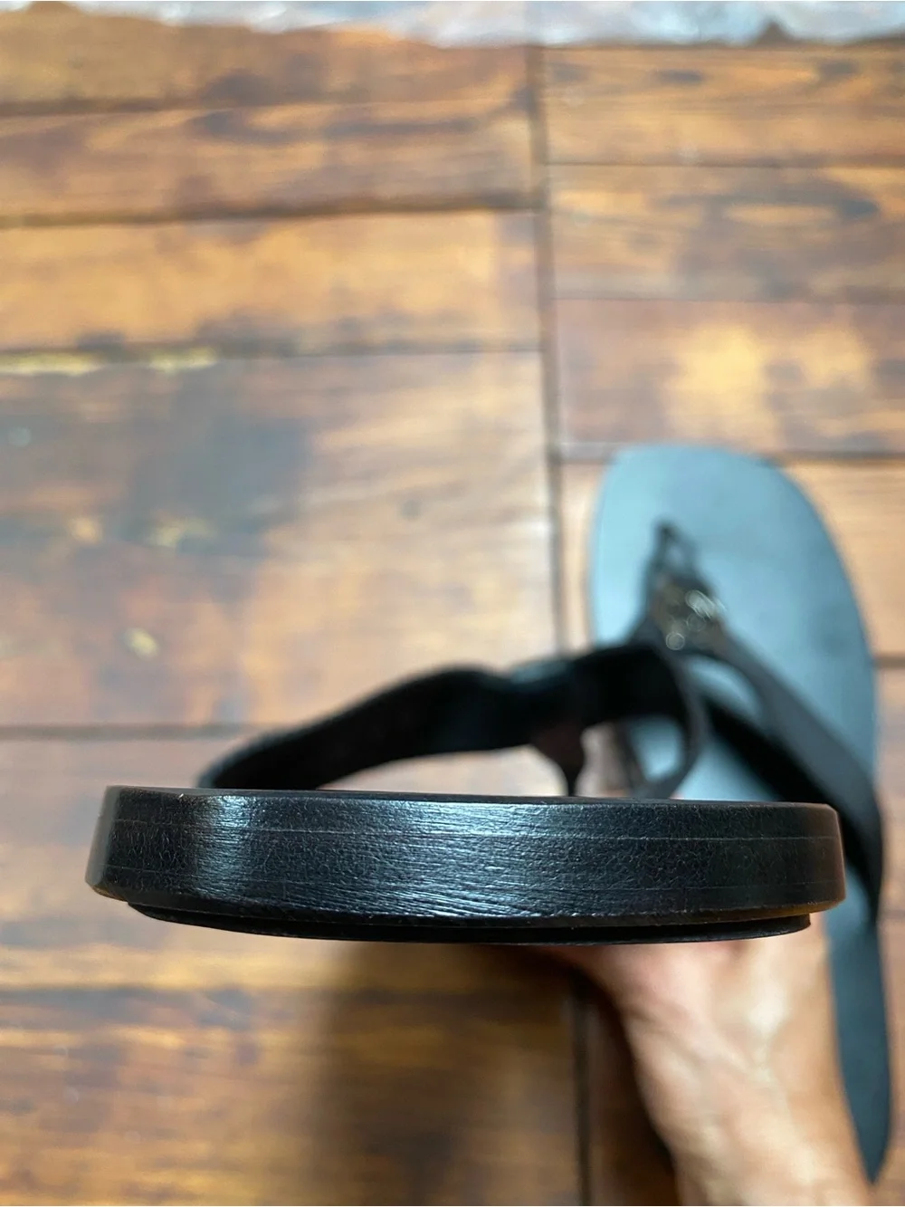 Gucci Black Men’s Logo Sandals